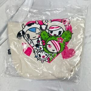 Tokidoki Donutella Sandy Mozzarella Adios Canvas Tote Bag SDCC Exclusive NWT